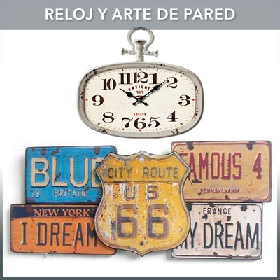 RELOJ Y ARTE DE PARED