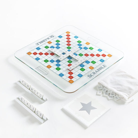 JUEGO DE MESA SCRABBLE - GLASS EDITION