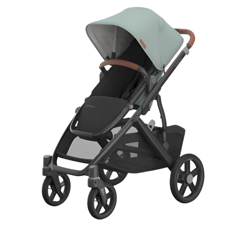 UPPABABY COCHECITO VISTA V3 KENZI MYSTIC (AQUA-CARBON-SADDLE HANDLEBAR)