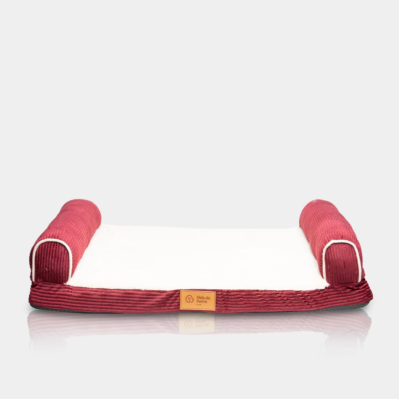 CAMA PARA PERROS ROJA - LARGE