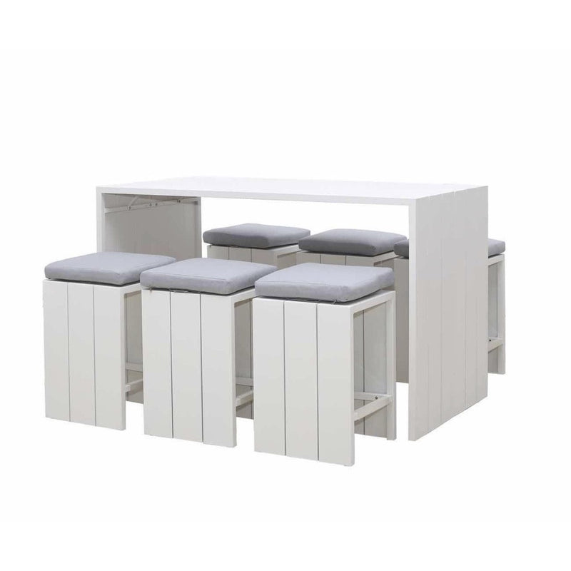 SILLAS BLANCO GRIS