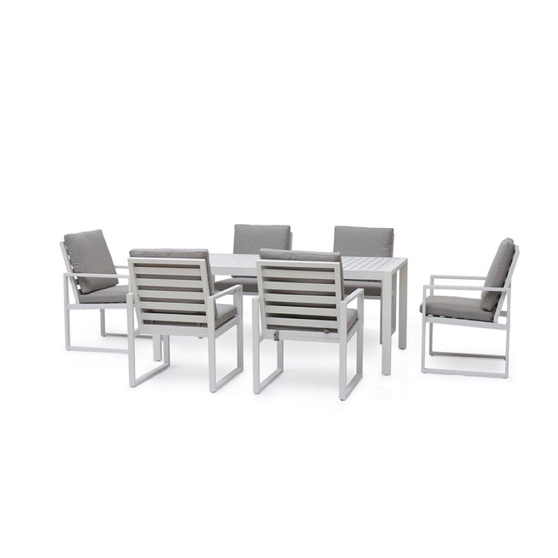 JUEGO DE COMEDOR DE 6 PUESTOS PARA EXTERIOR