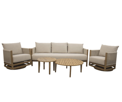Set de Sofa , Sofa giratorio + mesita de centro / color madera