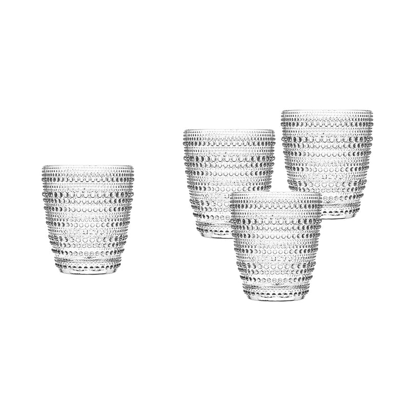 VASO 275ML / 4PCS SET CLEAR