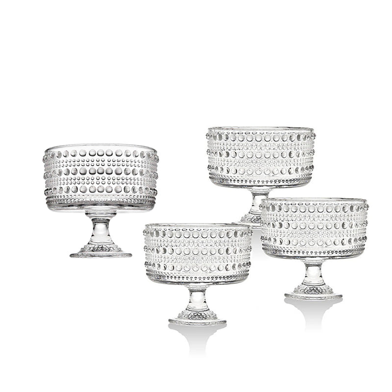 COPA PARA HELADO 100ML / 4PCS SET CLEAR