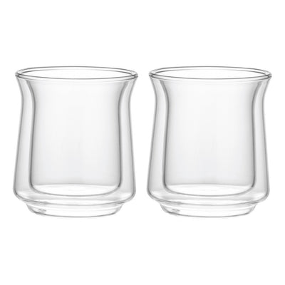 VASO DE VIDRIO 80ML / SET DE 2 PIEZAS VASO DE VIDRIO 80ML / SET DE 2 PIEZAS