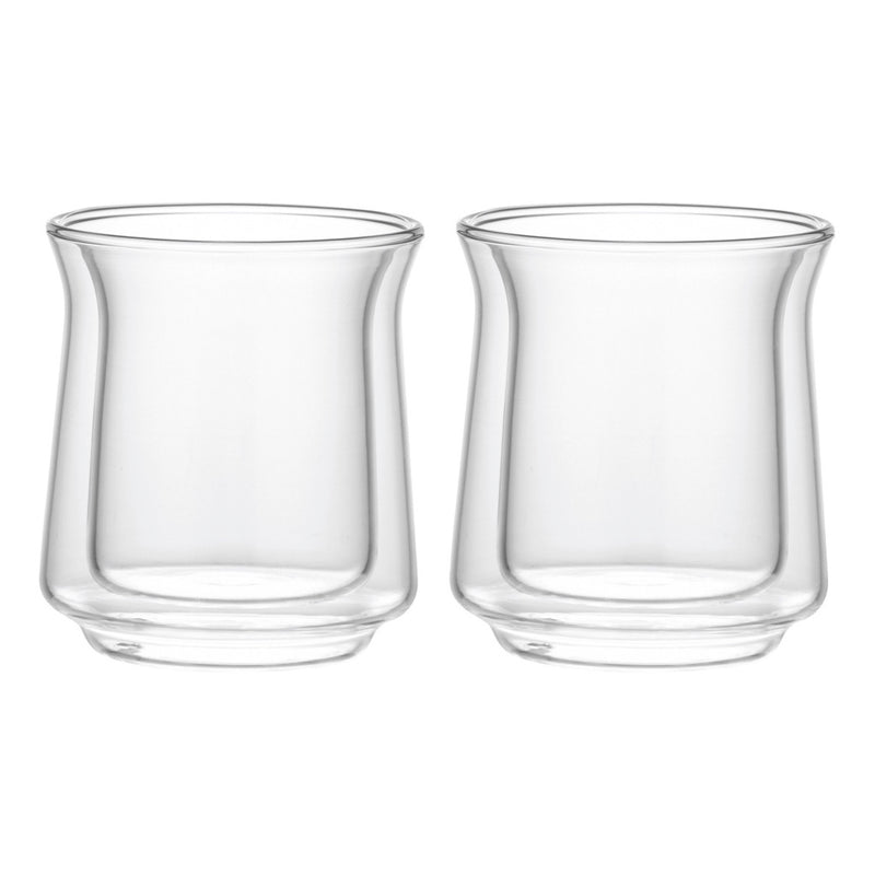 VASO DE VIDRIO 80ML / SET DE 2 PIEZAS VASO DE VIDRIO 80ML / SET DE 2 PIEZAS