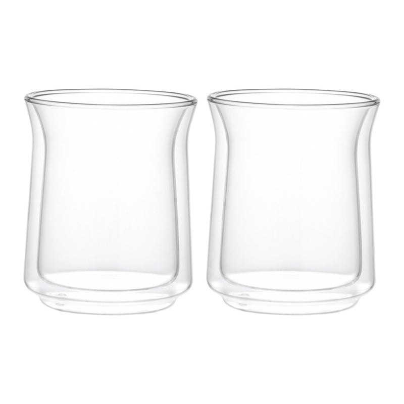 VASOS DE VIDRIO DE 380ML / SET DE 2 PZAS VASOS DE VIDRIO DE 380ML / SET DE 2 PZAS