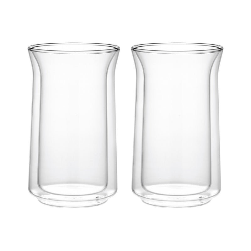 VASOS DE VIDRIO DE 450ML / SET DE 2 PZAS VASOS DE VIDRIO DE 450ML / SET DE 2 PZAS