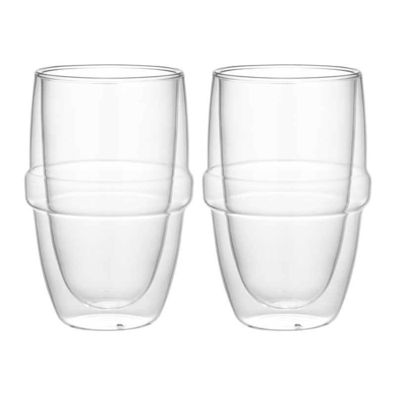 VASOS DE VIDRIO DE 410ML / SET DE 2 PZAS VASOS DE VIDRIO DE 410ML / SET DE 2 PZAS