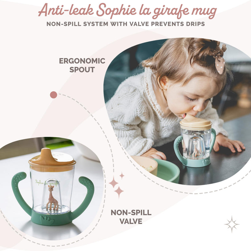 VASO ANTIDERRAMES SOPHIE LA JIRAFA