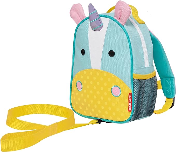 MOCHILA CON ARNES P/BEBE UNICORNIO