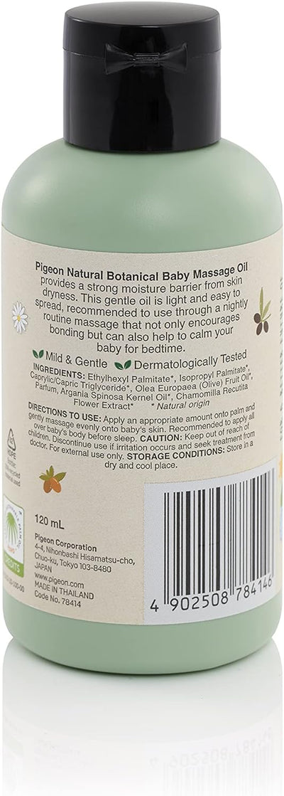 ACEITE DE MASAJE NATURAL BOTANICO P/BEBE 120ML