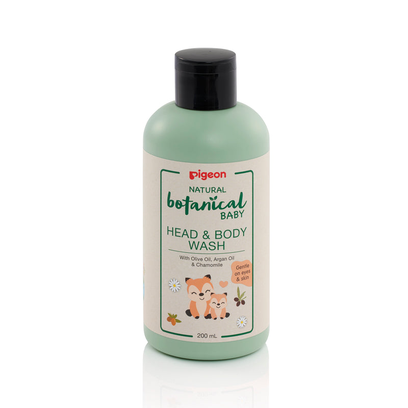 GEL DE CUERPO Y CABEZA P/BEBE NATURAL BOTANICO 200ML