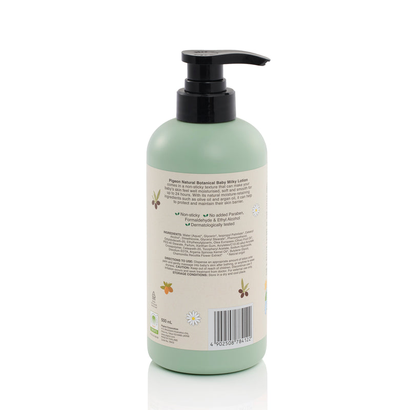 LOCION LECHE NATURAL BOTANICO P/BEBE 500ML