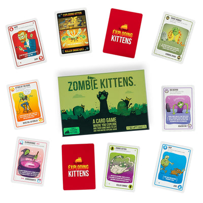 JUEGO DE CARTAS ZOMBIE KITTENS