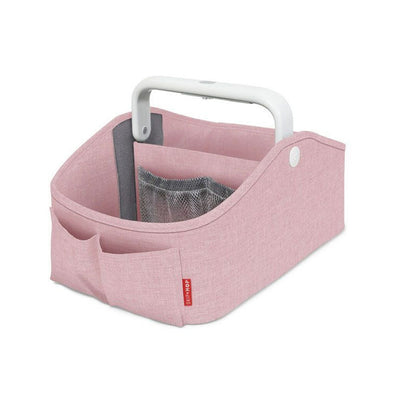 Skip Hop Organizador de pañales con sensor táctil, rosa jaspeado