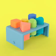 SASSY JUEGUETE SENSORIAL PRESS AND POP BENCH
