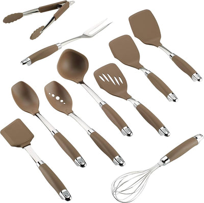 ANOLON SET DE UTENSILIOS DE COCINA BRONCE 10 PC ANOLON SET DE UTENSILIOS DE COCINA BRONCE 10 PC