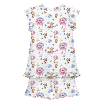 PIJAMA MANGA CORTA PARA NIÑA AZALIA  5-6