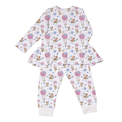 PIJAMA MANGA LARGA PARA NIÑA AZALIA 4-5