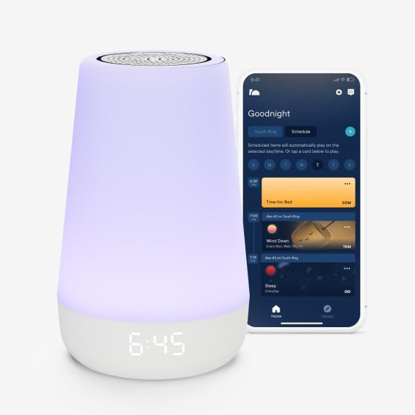 Máquina de sonido para bebé Hatch Rest, luz nocturna | 2da generación |