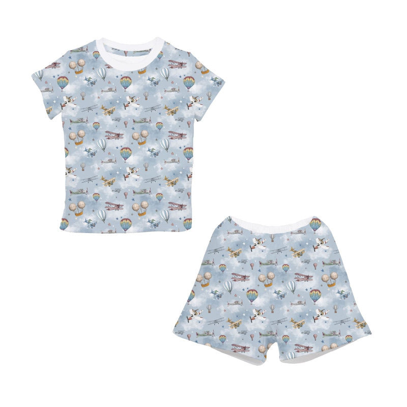PIJAMA PARA NIÑO MANGA CORTA BALLONS 8-9