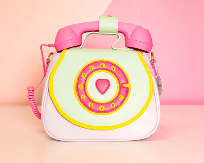 BOLSO DE MANO-RING RING PHONE-COTTON CANDY MINT GREEN BEWALTZ