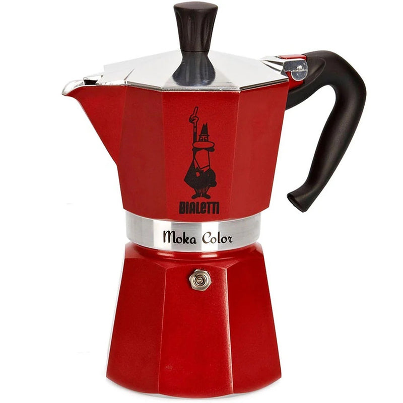 CAFETERA MOKA EXPRESS ROJO 3 TAZAS