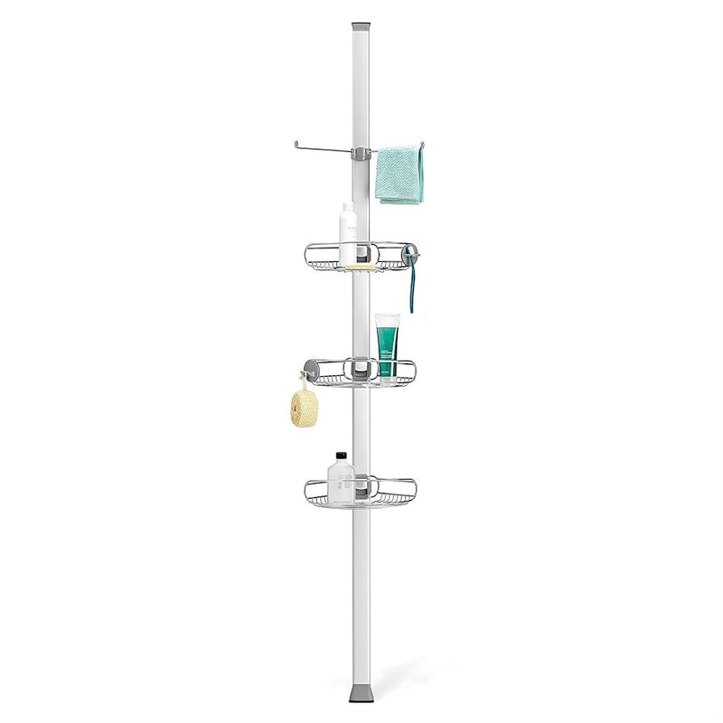 ORGANIZADOR PARA DUCHA 6 HASTA 9 PIES (ACERO INOXIDABLE)