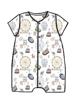 ROMPER MANGA CORTA PARA BEBE BUMPERCARS  9-12