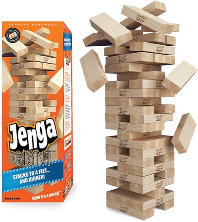 JENGA GIGANTE JUEGO DE MADERA FAMILIAR JENGA GIGANTE JUEGO DE MADERA FAMILIAR