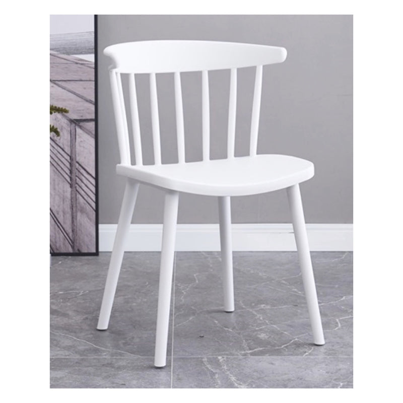 SILLA PLASTICA BLANCA D41*W46*H74 (CM)