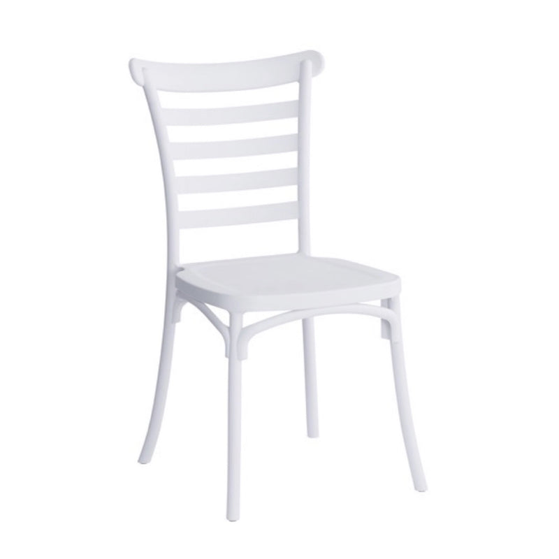 SILLA PLASTICA BLANCA D43*W42*H87 (CM)