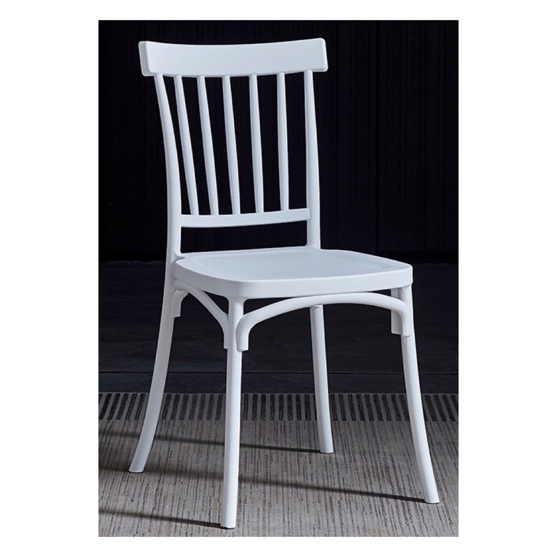 SILLA PLASTICA BLANCA D43*W42*H87 (CM)