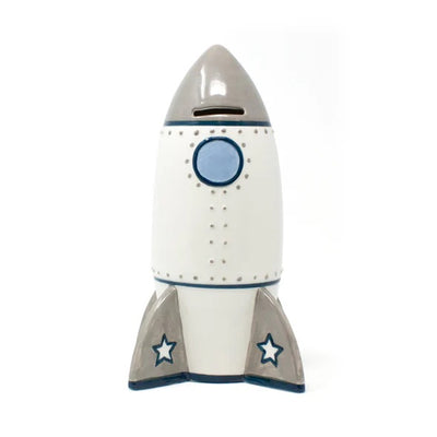 CHILD TO CHERISH ALCANCIA DE CERAMICA-ROGER ROCKET