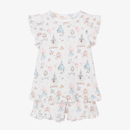 PIJAMA PARA NIÑA MANGA CORTA CINDERELLA 5-6