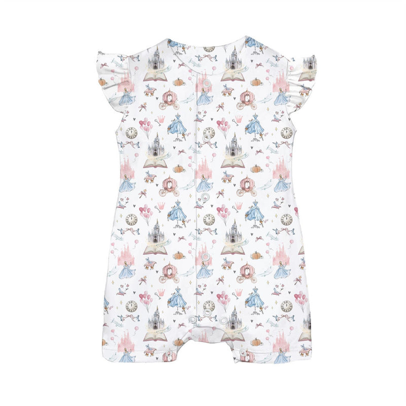 ROMPER MANGA CORTA NIÑA CINDERELLA 3-6