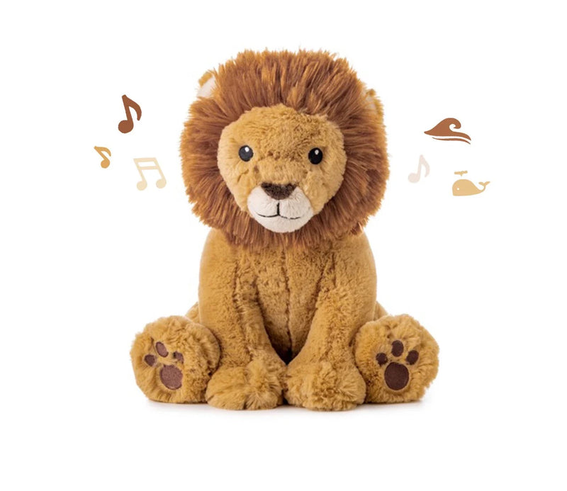 PELUCHE LOUIS EL LEÓN, MÁQUINA DE SONIDO RELAJANTE, 4 SONIDOS PELUCHE LOUIS EL LEÓN, MÁQUINA DE SONIDO RELAJANTE, 4 SONIDOS