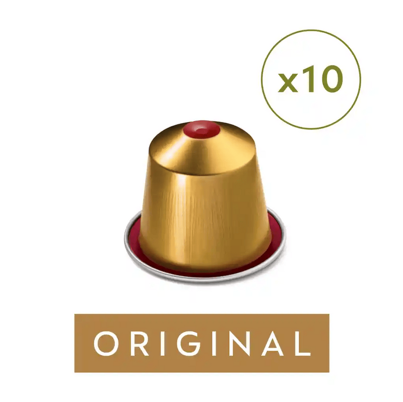 Café Espresso Volluto Decaffeinato x 10 Cápsulas Original Nespresso