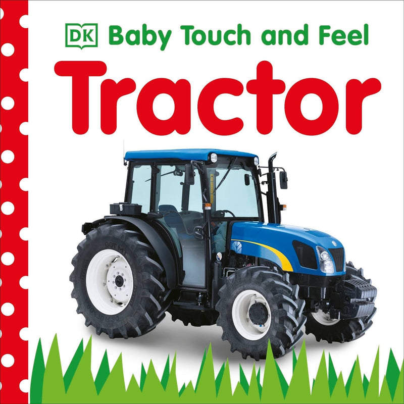 LIBRO TACTO Y SENTIDO  DEL BEBE: TRACTOR LIBRO TACTO Y SENTIDO  DEL BEBE: TRACTOR