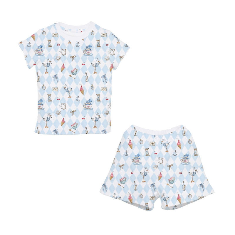 PIJAMA PARA BEBE MANGA LARGA DAIMONDBLUE 9-12