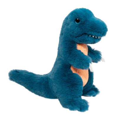 PELUCHE DINOSAURIO T-REX AZUL 10" SUAVE PELUCHE DINOSAURIO T-REX AZUL 10" SUAVE