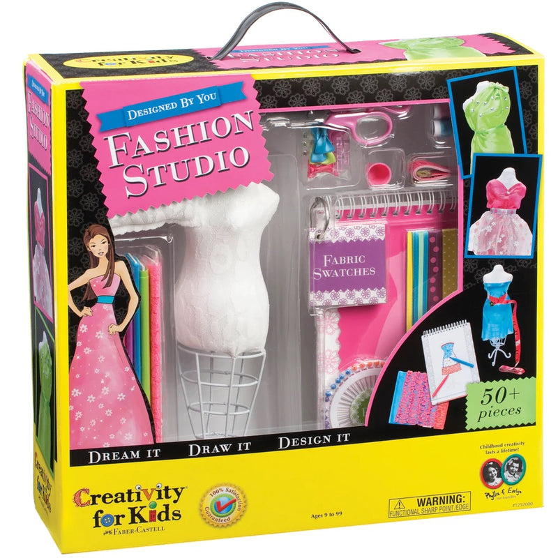 CREATIVITY FOR KIDS-SET DE DISEÑO DE MODA