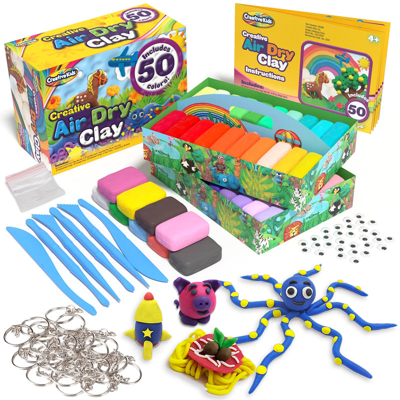 FABER CASTLE-KIT DE ARCILLA Y PLANTILLAS-JUNGLE