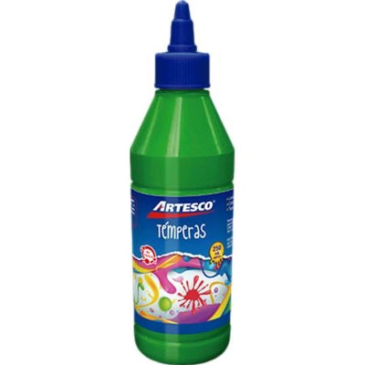 BOTELLA DE 8OZ DE TEMPERA VERDE BOTELLA DE 8OZ DE TEMPERA VERDE