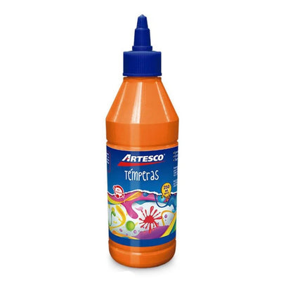 BOTELLA DE 8OZ DE TEMPERA NARANJA BOTELLA DE 8OZ DE TEMPERA NARANJA