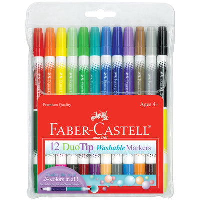 SET DE 12 MARCADORES LAVABLES