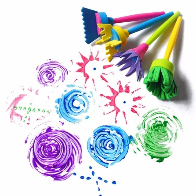 SET DE 4 PINCELES MULTICOLOR