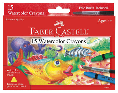 SET DE 15 CRAYONES DE ACUARELAS SET DE 15 CRAYONES DE ACUARELAS